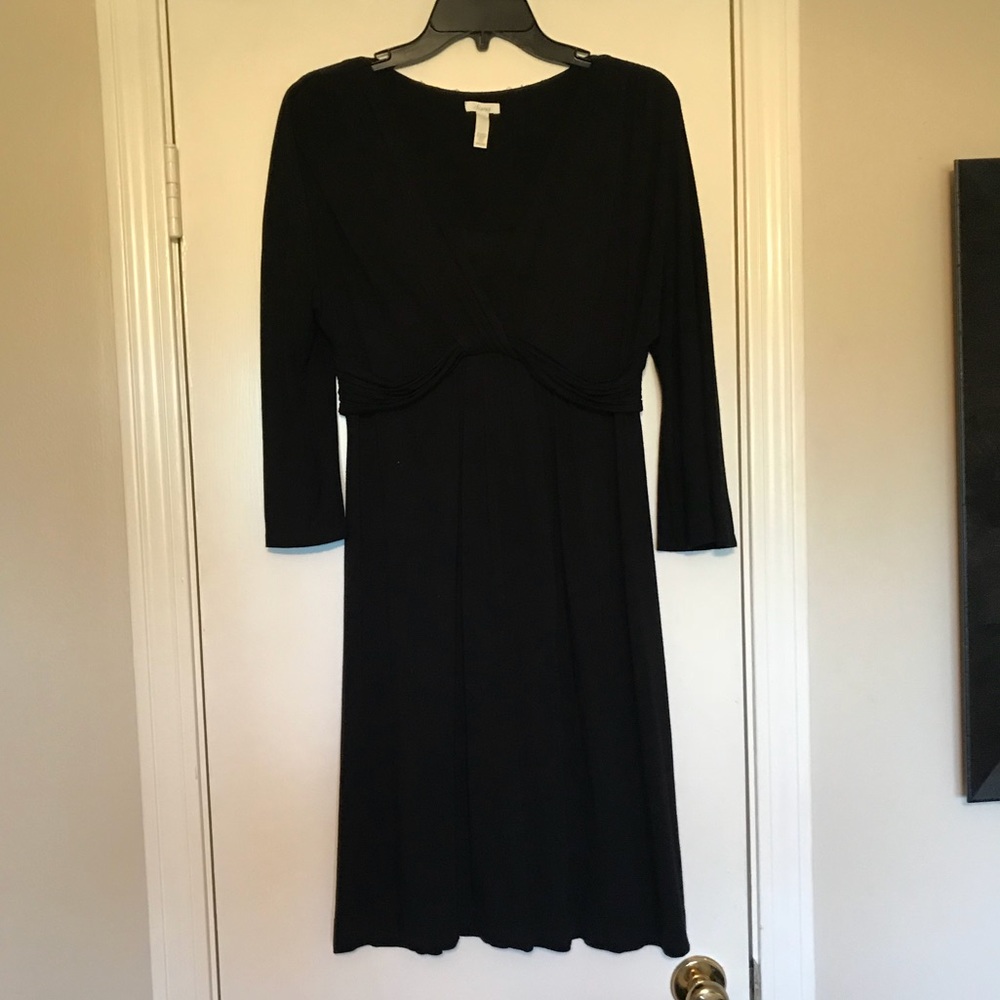 Super Soft Black Lounge Dress